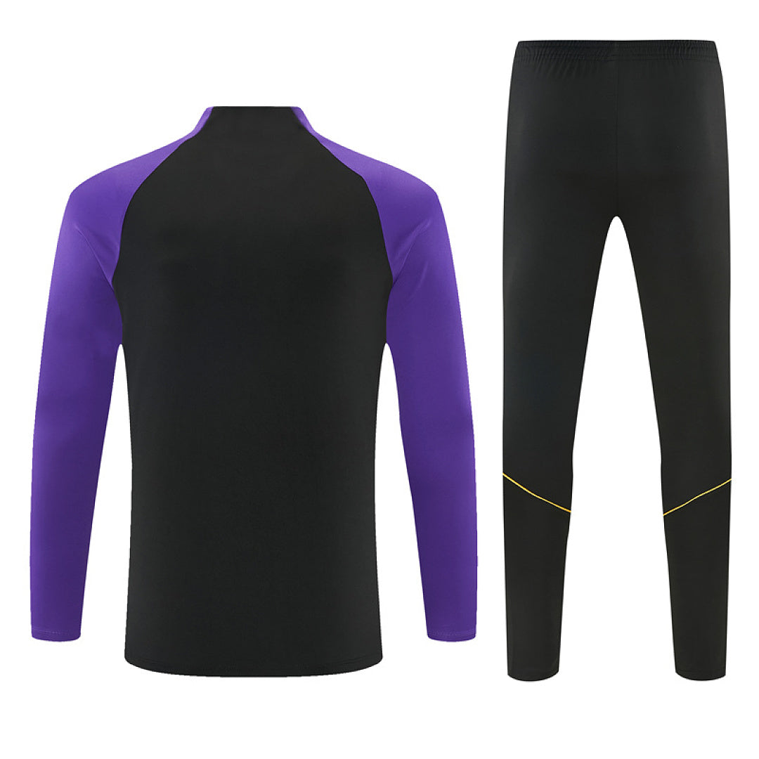 Survêtement Ensemble Jogging Barcelone Noir 2627 - Adulte
