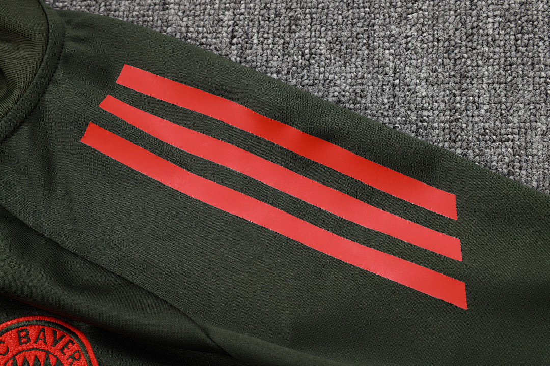 Survêtement ensemble jogging Bayern Munich 2025/26 Vert Foncé