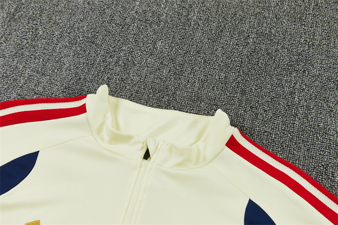 Survêtement Ensemble Jogging Bayern Munich 2026/27 Beige - Adulte