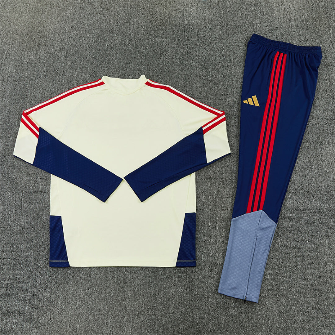 Survêtement Ensemble Jogging Bayern Munich 2026/27 Beige - Adulte