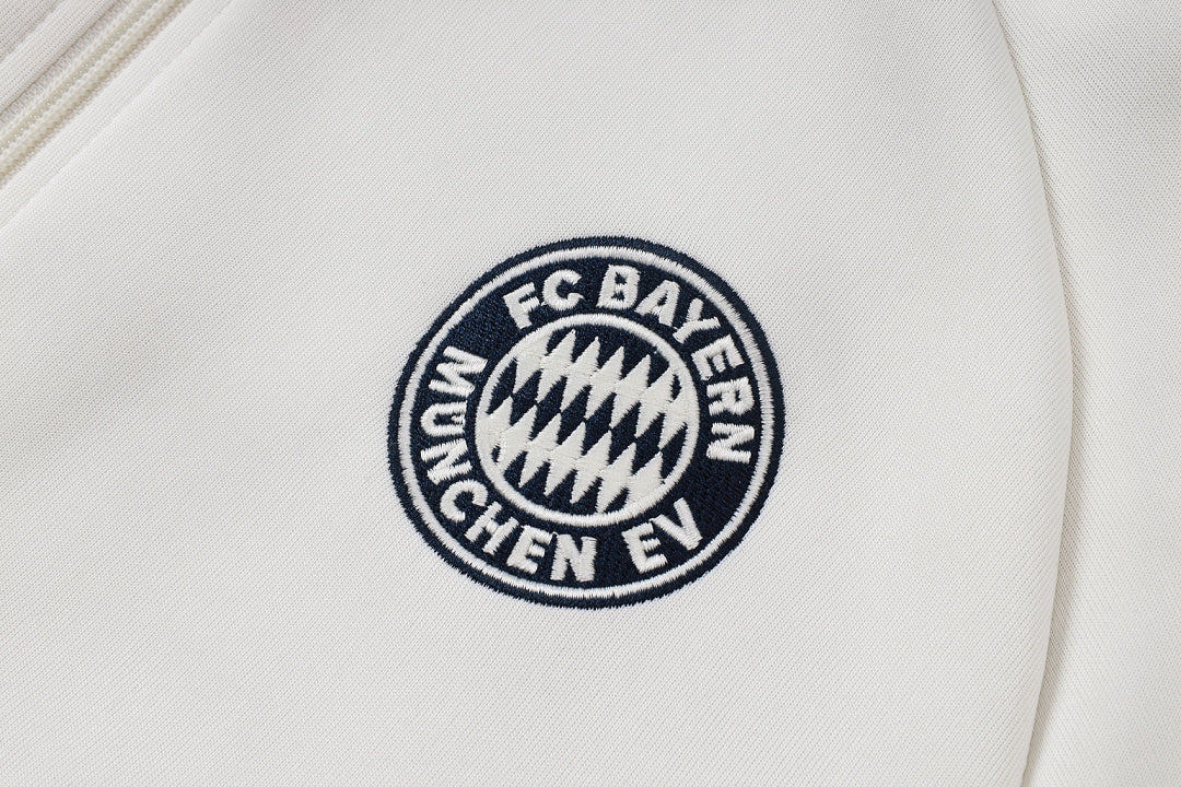 Survêtement Ensemble Jogging Bayern Munich Beige Bleu