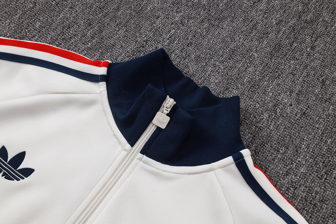 Survêtement Ensemble Jogging Bayern Munich Beige Bleu