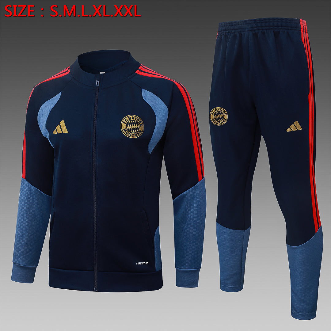 Survêtement Ensemble Jogging Bayern Munich Bleu Roi