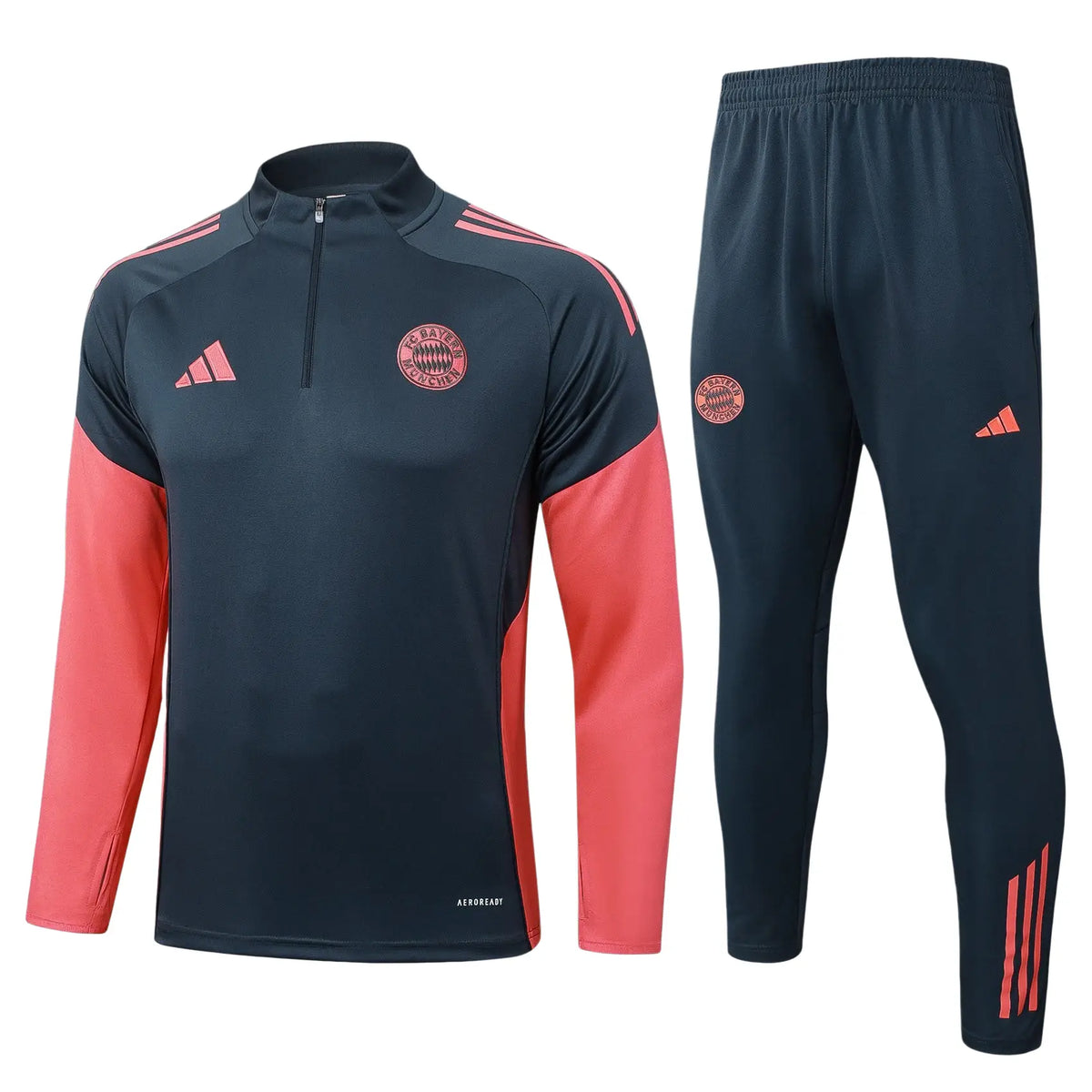 Survêtement Ensemble Jogging Bayern Munich Gris 2025/26 - Enfant
