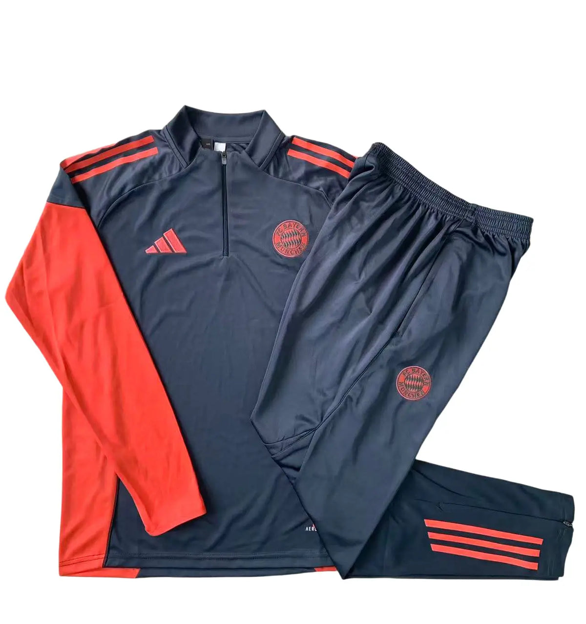 Survêtement Ensemble Jogging Bayern Munich Gris 2025/26 - Enfant