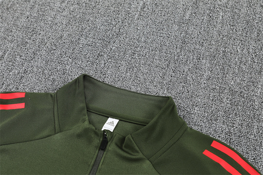 Survêtement ensemble jogging Bayern Munich Vert 2025/26 - Adult/ Enfant