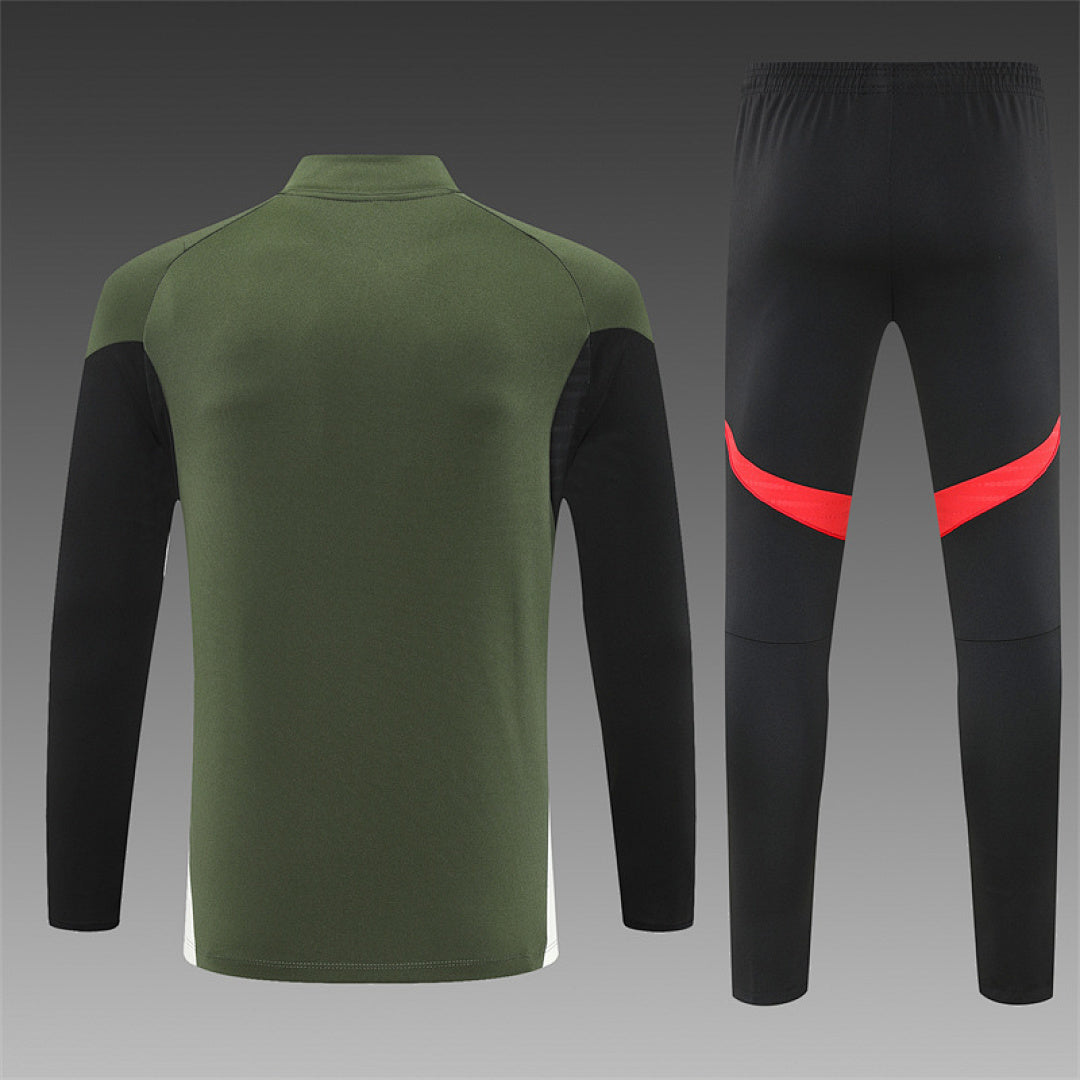Survêtement ensemble jogging Bayern Munich Vert 2025/26 - Adult/ Enfant