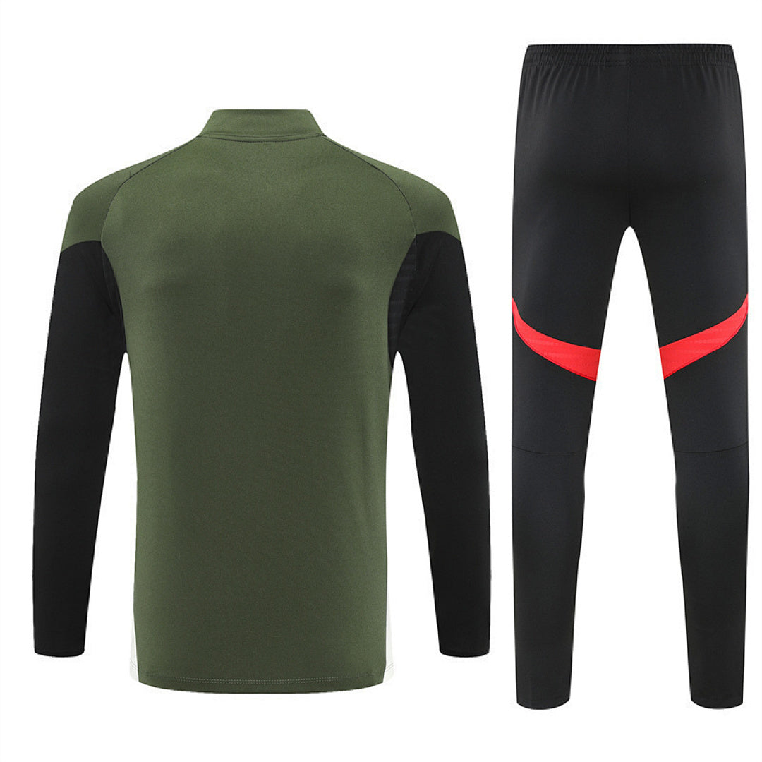 Survêtement ensemble jogging Bayern Munich Vert 2025/26 - Adult/ Enfant