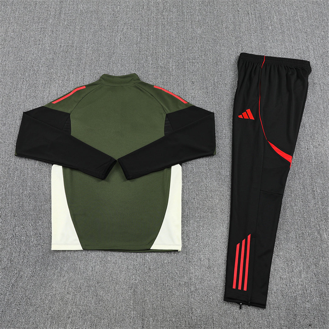Survêtement ensemble jogging Bayern Munich Vert 2025/26 - Adult/ Enfant