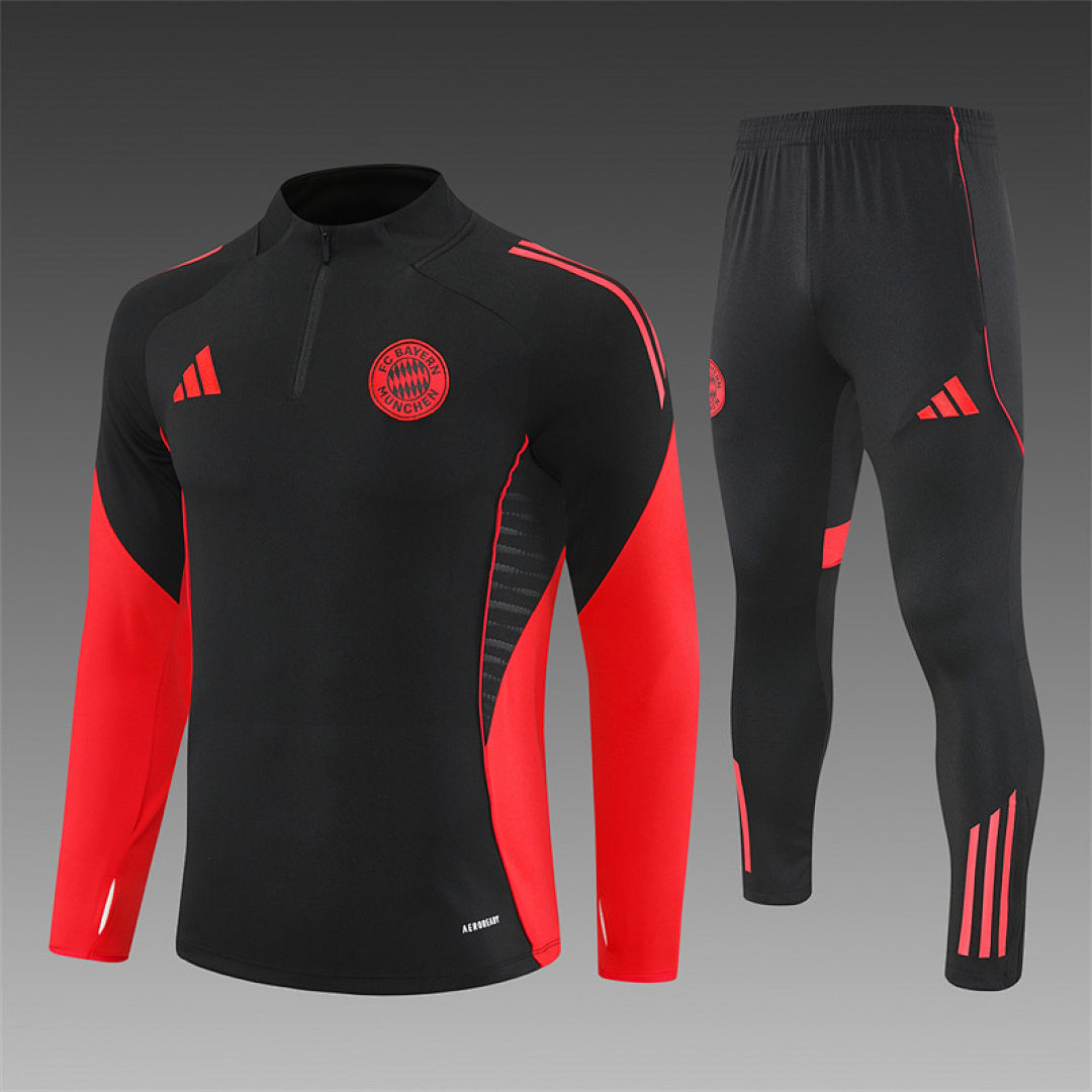 Survêtement ensemble jogging Bayern Noir 2025/26 - Adult