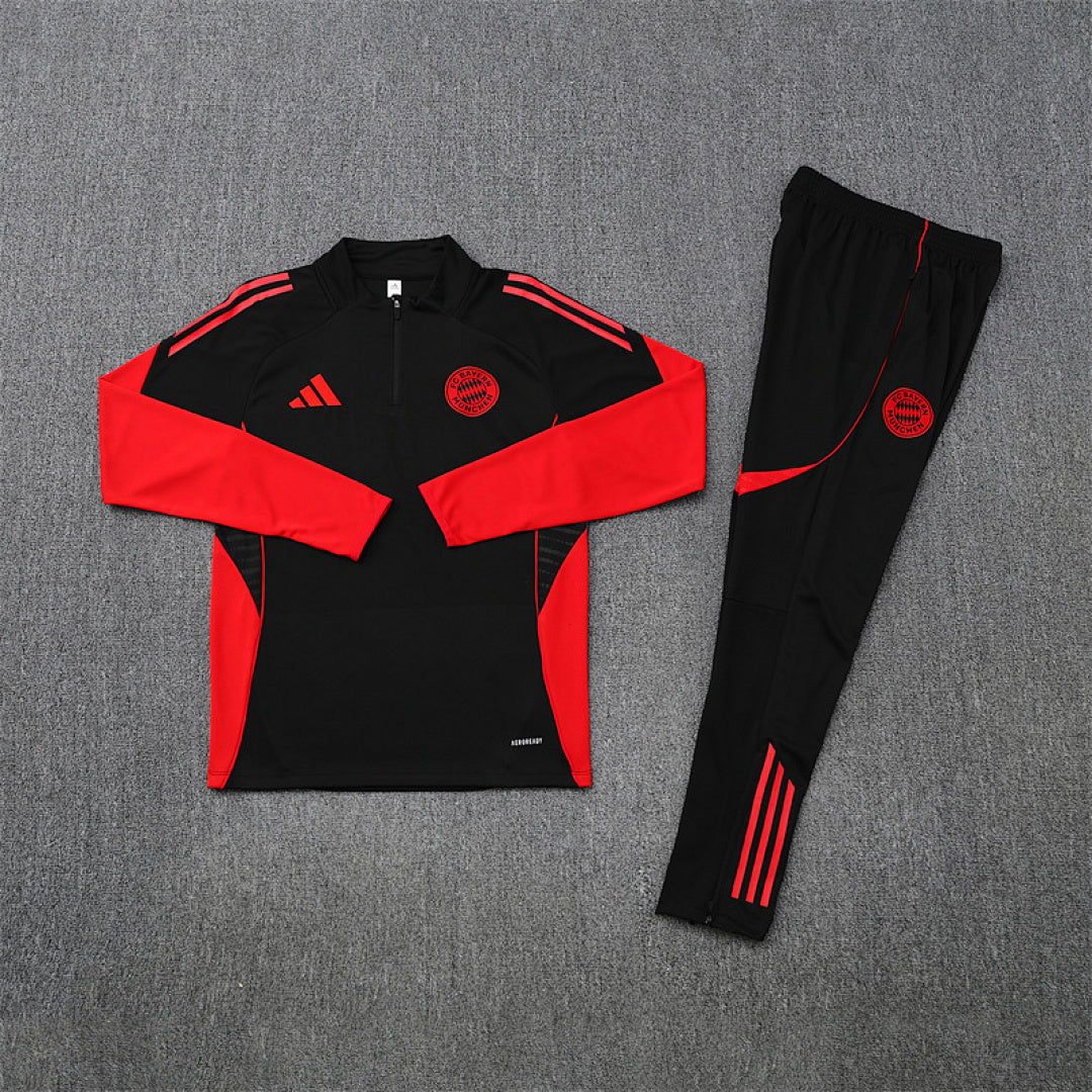 Survêtement ensemble jogging Bayern Noir 2025/26 - Adult