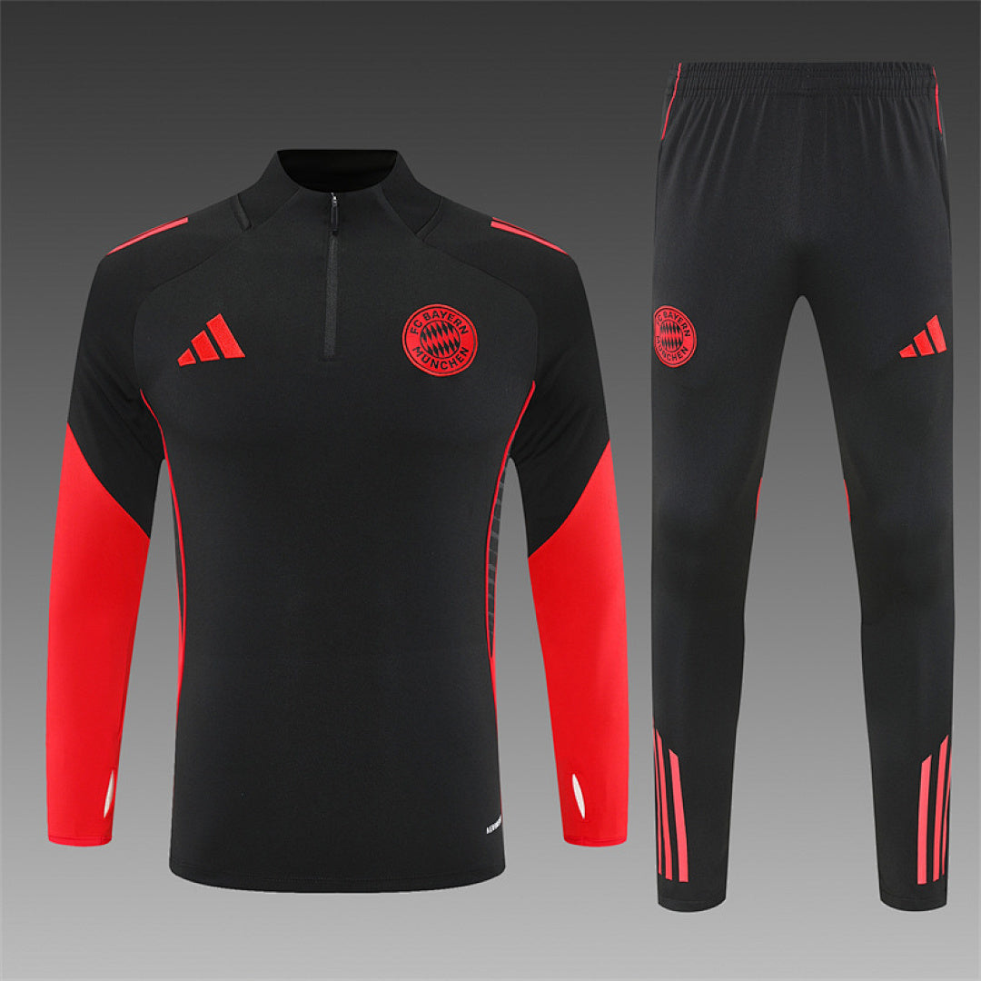 Survêtement ensemble jogging Bayern Noir 2025/26 - Adult