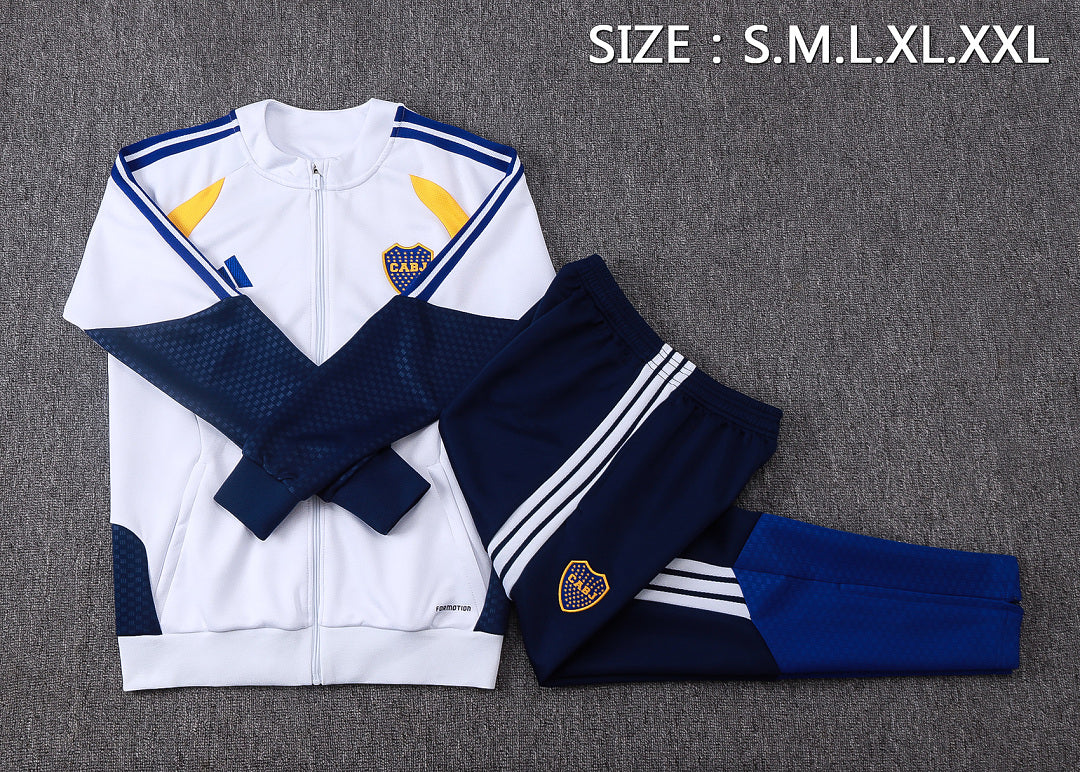 Survêtement Ensemble Jogging Boca Juniors Blanc 2026/27