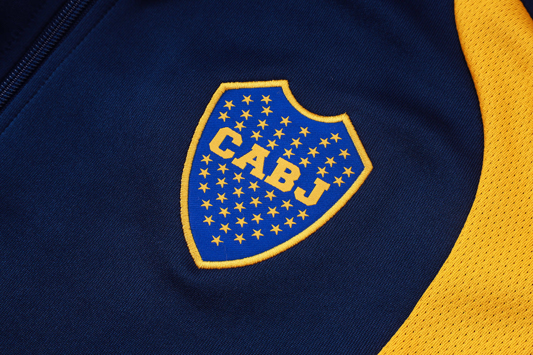 Survêtement Ensemble Jogging Boca Juniors Bleu Royal Jaune