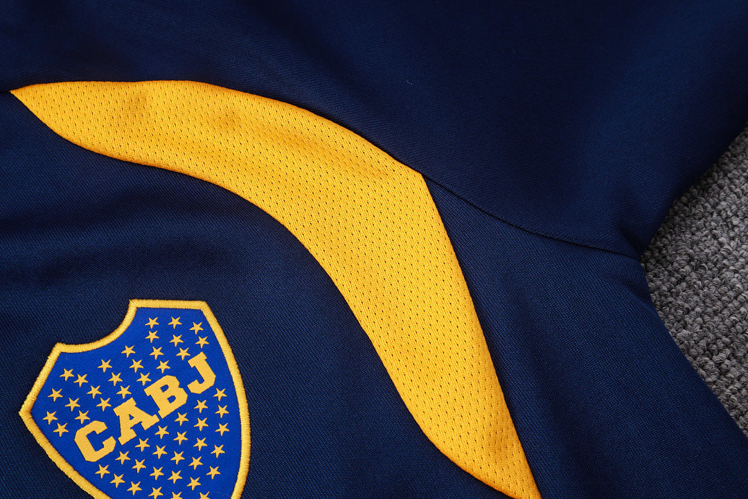 Survêtement Ensemble Jogging Boca Juniors Bleu Royal Jaune