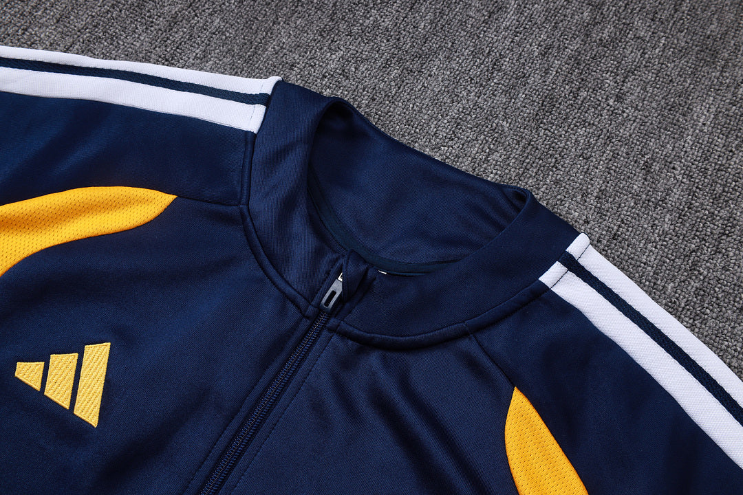 Survêtement Ensemble Jogging Boca Juniors Bleu Royal Jaune