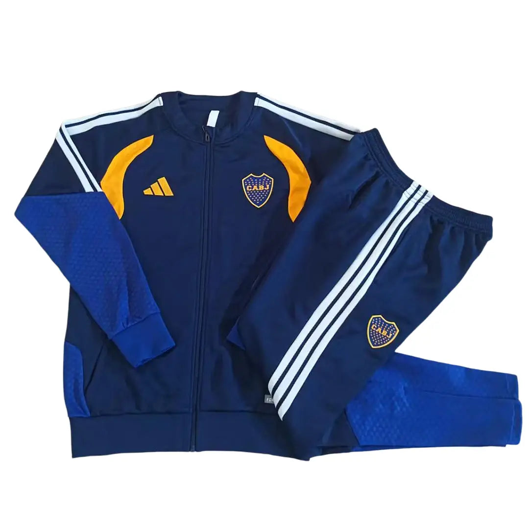 Survêtement Ensemble Jogging Boca Juniors Bleu Royal Jaune