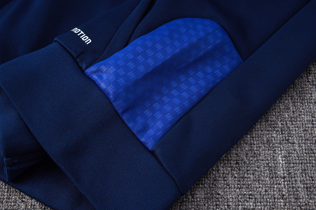 Survêtement Ensemble Jogging Boca Juniors Bleu Royal Jaune