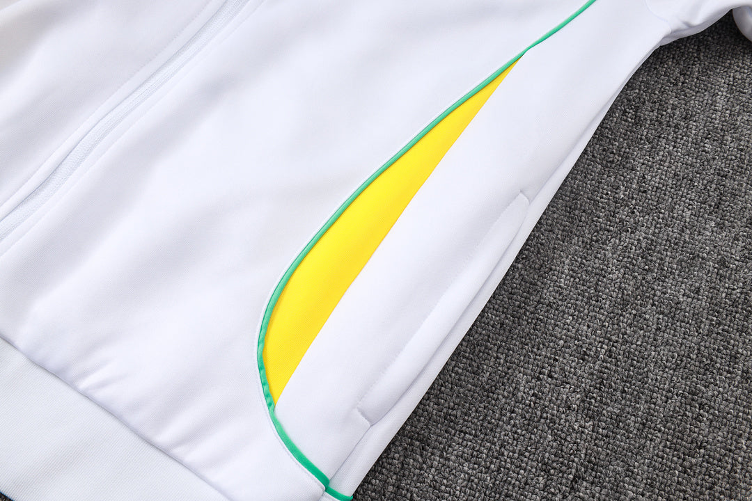 Survêtement Ensemble Jogging Brésil Brazil 2024/25 Blanc