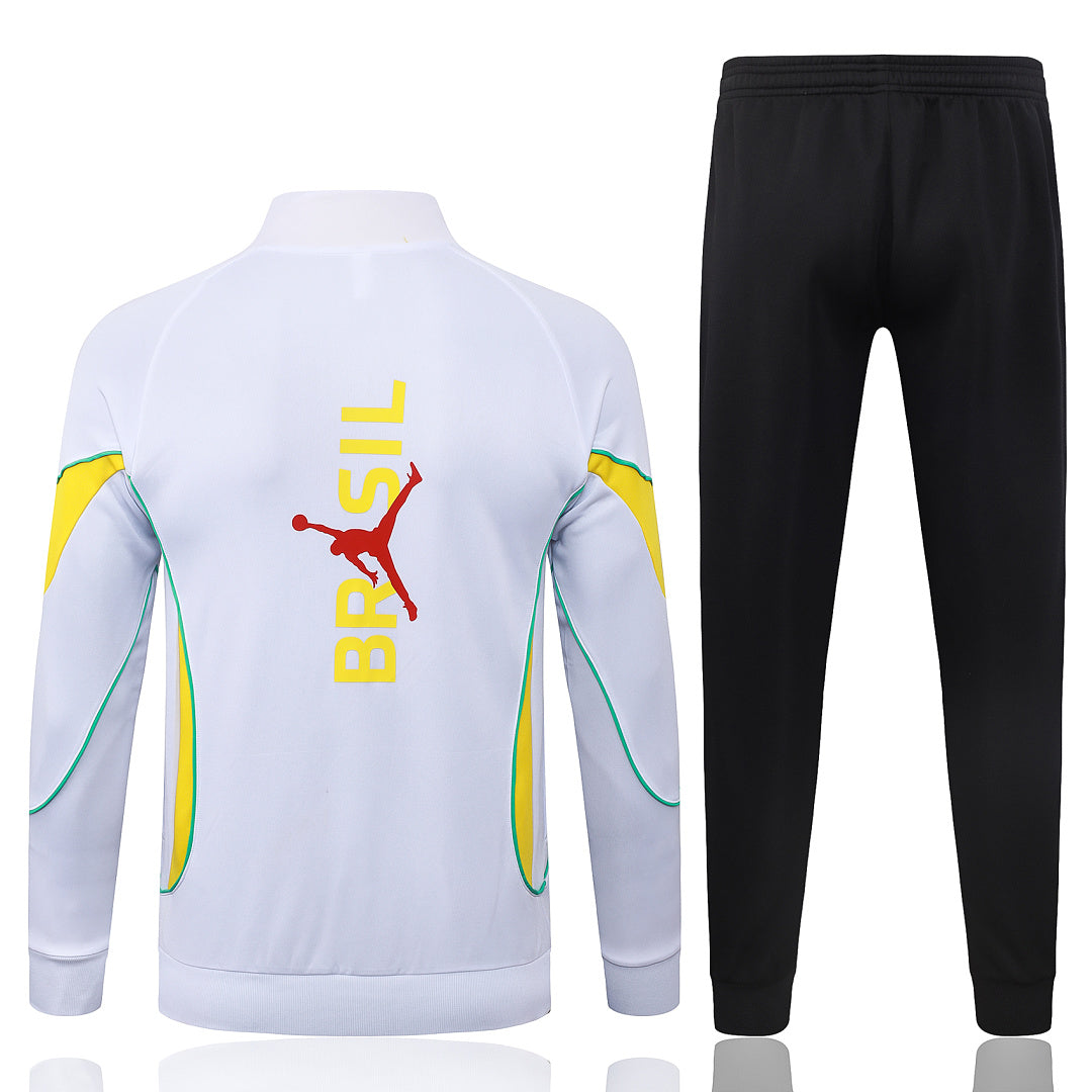 Survêtement Ensemble Jogging Brésil Brazil 2024/25 Blanc