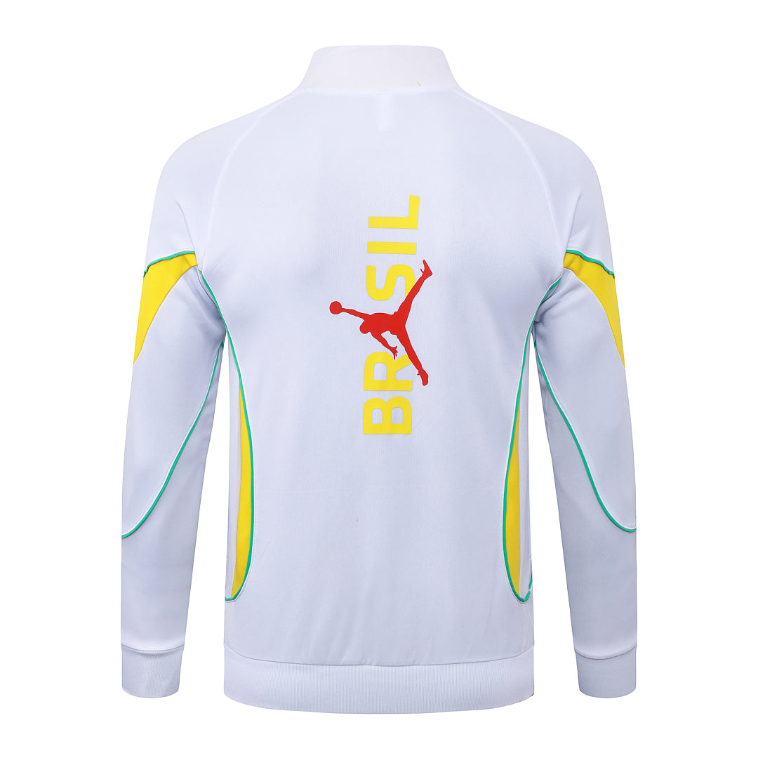 Survêtement Ensemble Jogging Brésil Brazil 2024/25 Blanc