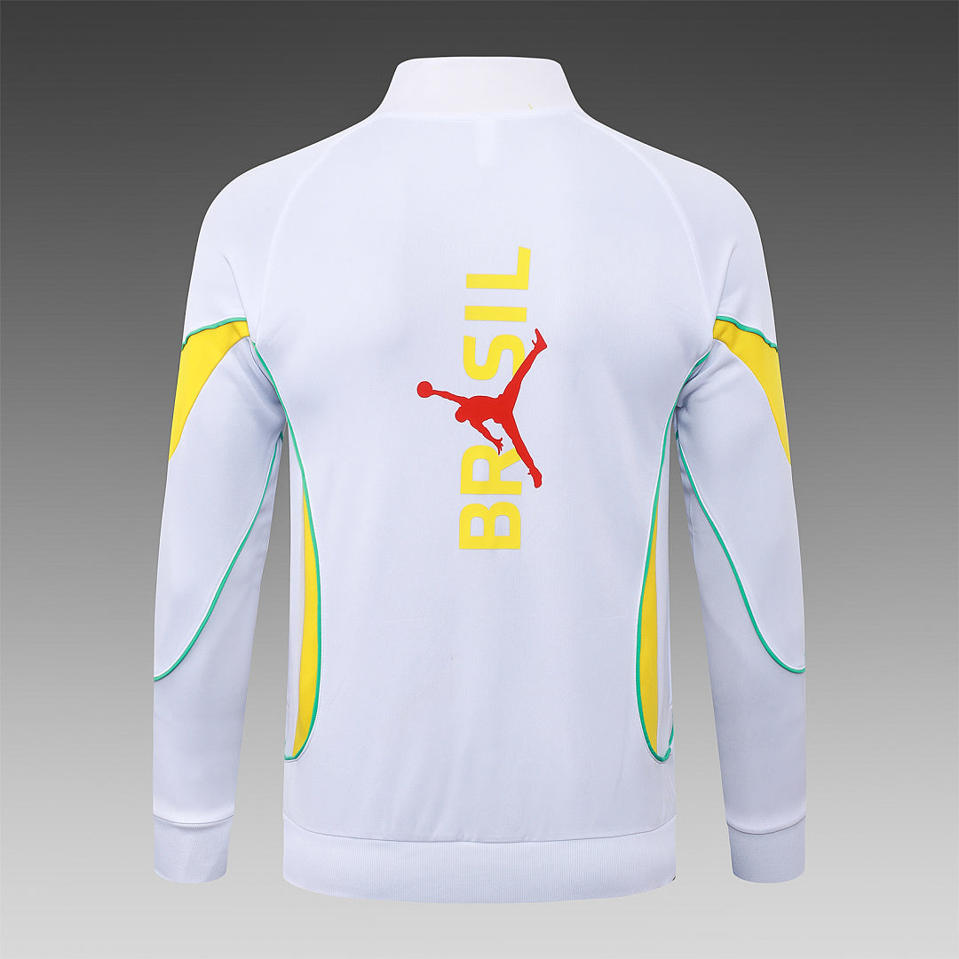 Survêtement Ensemble Jogging Brésil Brazil 2024/25 Blanc