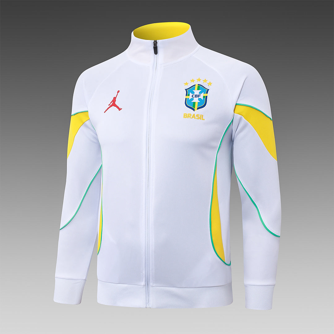 Survêtement Ensemble Jogging Brésil Brazil 2024/25 Blanc
