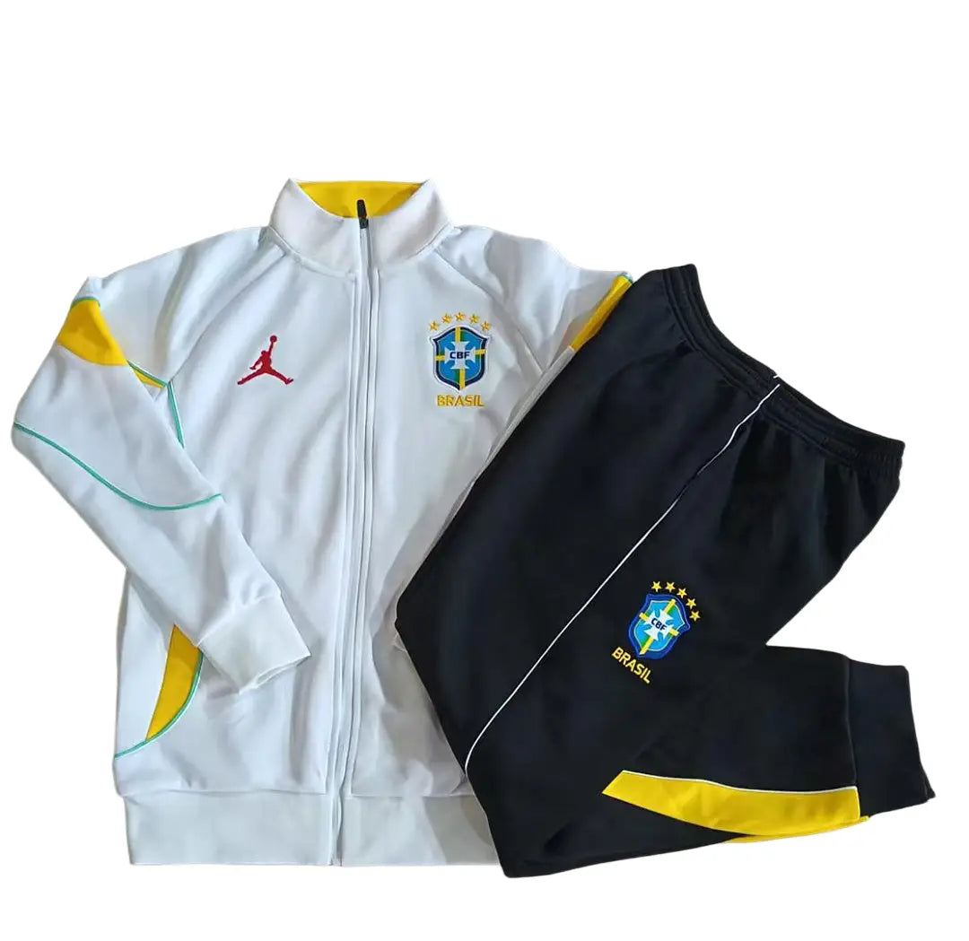 Survêtement Ensemble Jogging Brésil Brazil 2024/25 Blanc