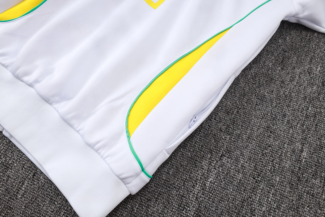 Survêtement Ensemble Jogging Brésil Brazil 2024/25 Blanc