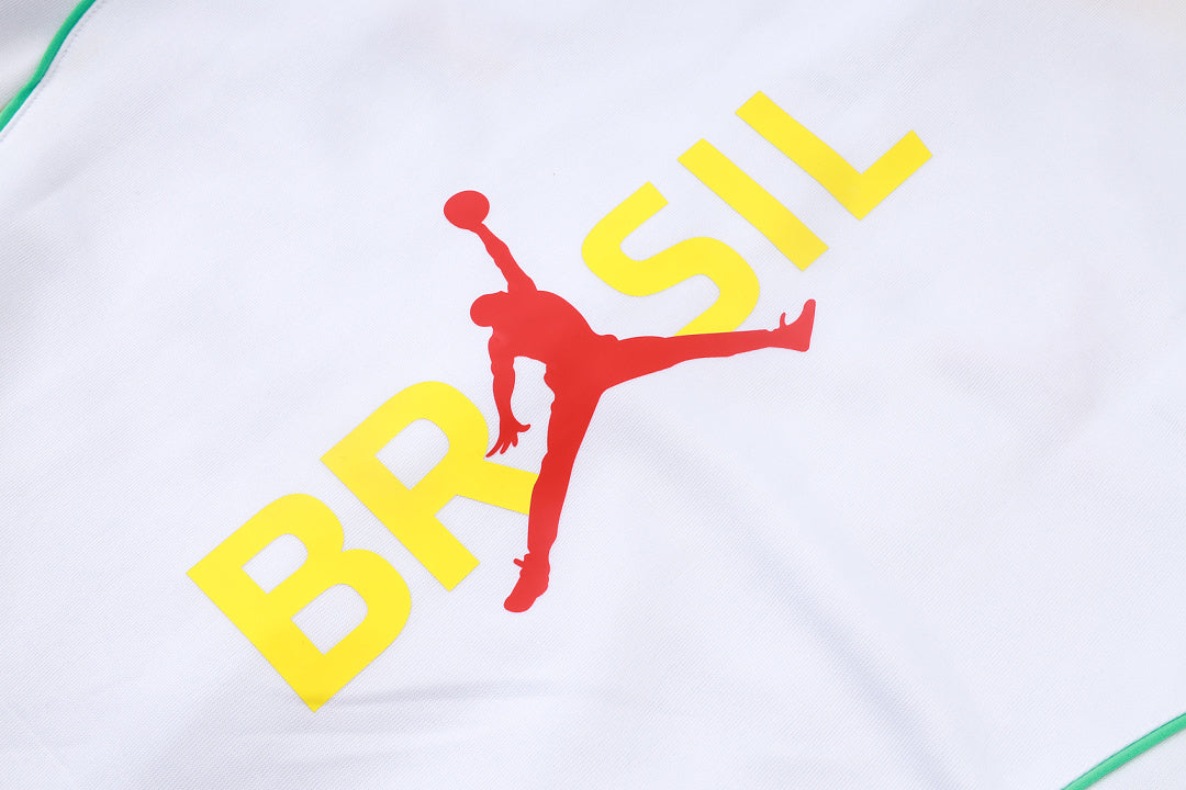 Survêtement Ensemble Jogging Brésil Brazil 2024/25 Blanc