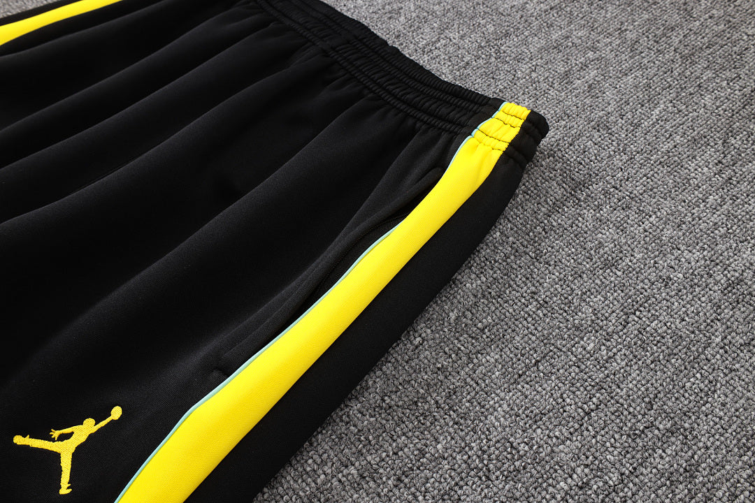 Survêtement Ensemble Jogging Brésil Brazil Noir Jaune