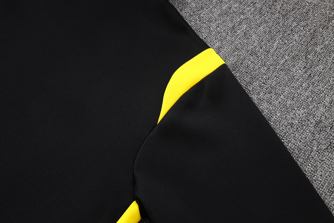 Survêtement Ensemble Jogging Brésil Brazil Noir Jaune