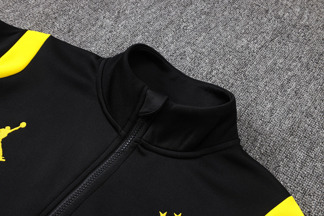 Survêtement Ensemble Jogging Brésil Brazil Noir Jaune