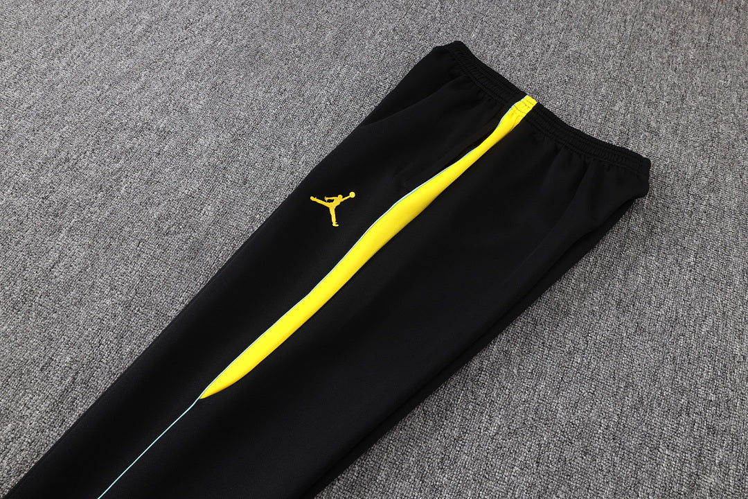 Survêtement Ensemble Jogging Brésil Brazil Noir Jaune