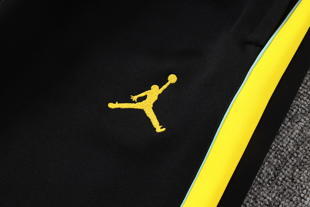 Survêtement Ensemble Jogging Brésil Brazil Noir Jaune