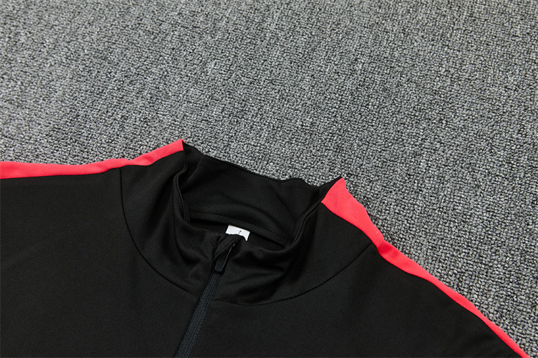 Survêtement ensemble jogging Brésil Noir Orange - Adulte