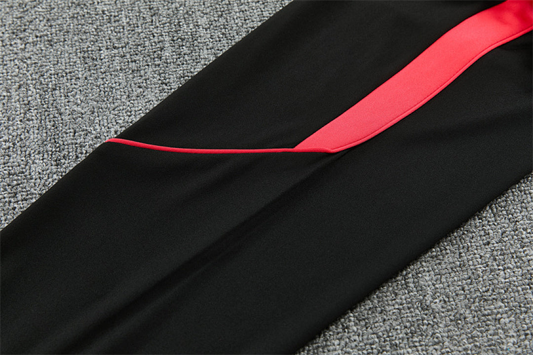 Survêtement ensemble jogging Brésil Noir Orange - Adulte