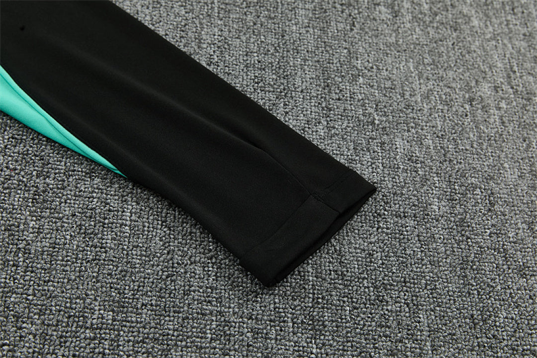 Survêtement Ensemble Jogging Brésil Vert Clair - Adulte