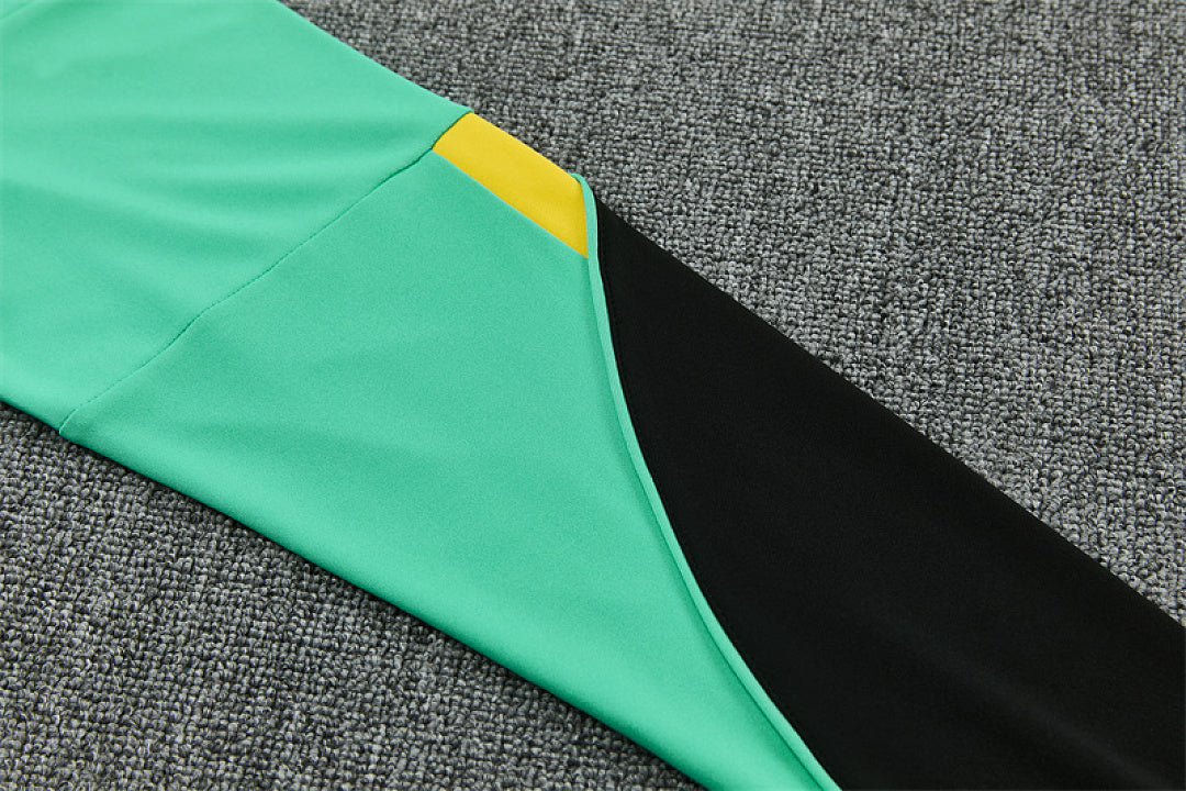 Survêtement Ensemble Jogging Brésil Vert Clair - Adulte