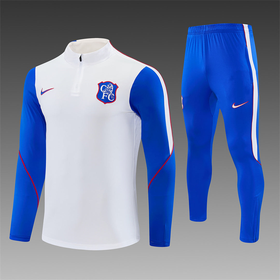 Survêtement ensemble jogging Chelsea 2026/27 Blanc - Adulte