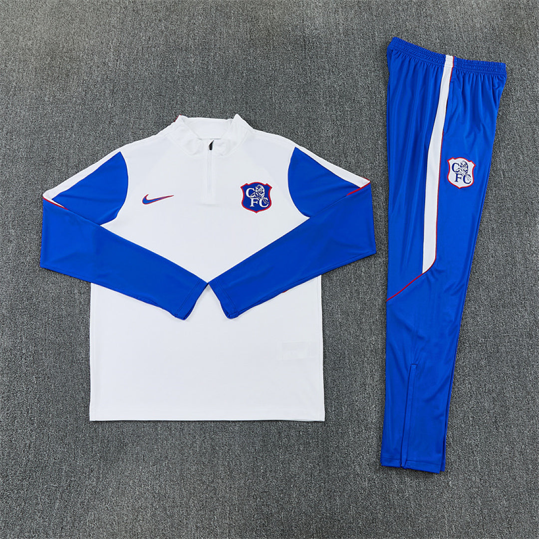Survêtement ensemble jogging Chelsea 2026/27 Blanc - Adulte
