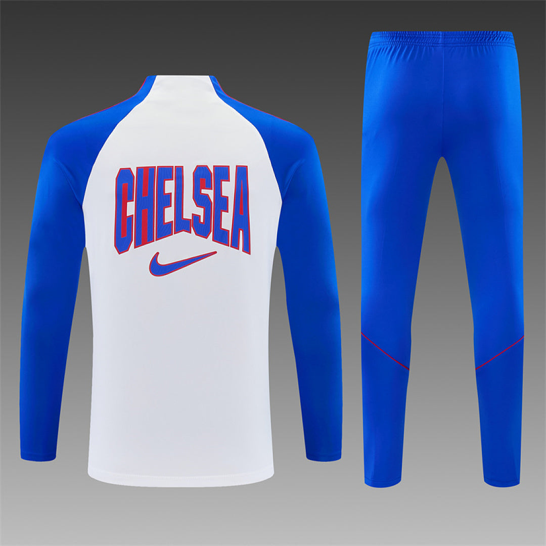 Survêtement ensemble jogging Chelsea 2026/27 Blanc - Adulte