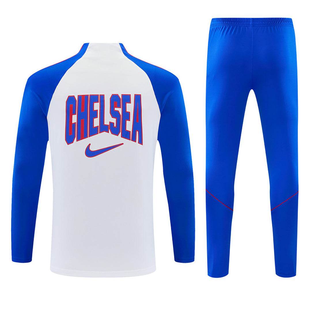 Survêtement ensemble jogging Chelsea 2026/27 Blanc - Adulte
