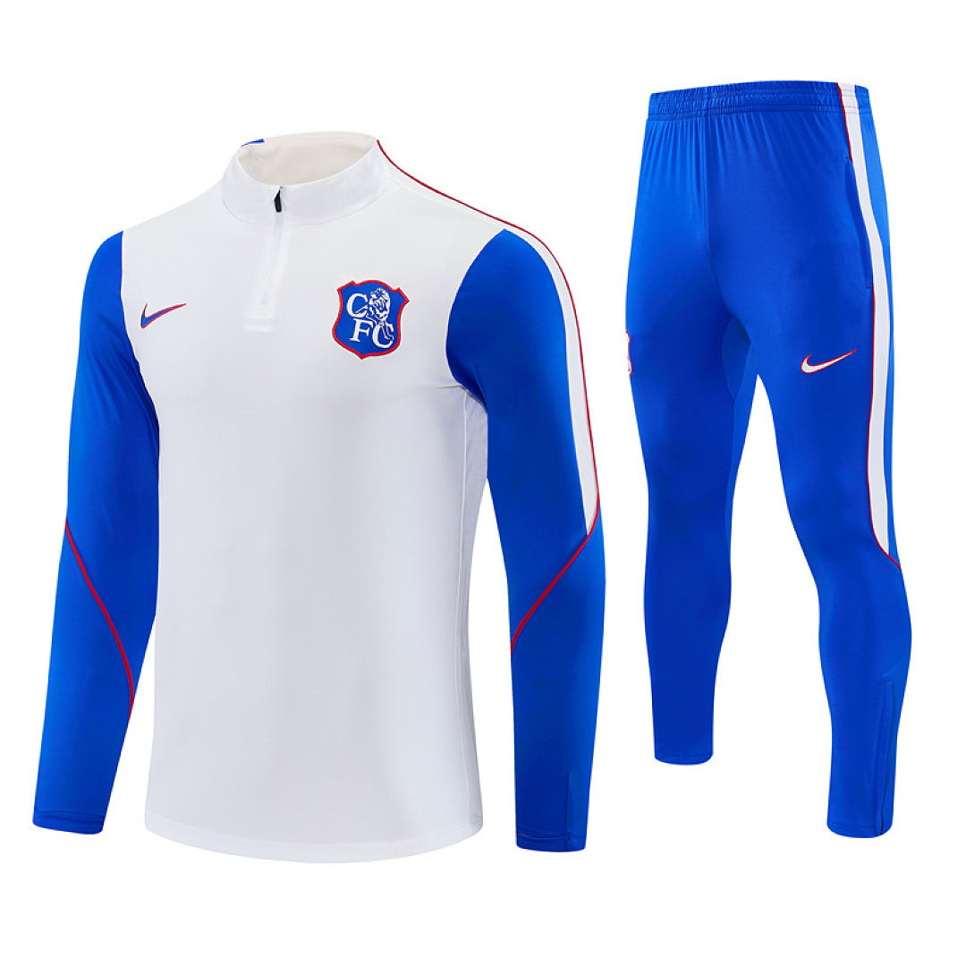 Survêtement ensemble jogging Chelsea 2026/27 Blanc - Adulte