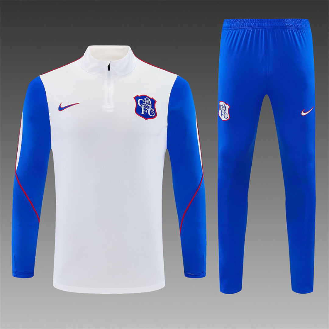 Survêtement ensemble jogging Chelsea 2026/27 Blanc - Adulte