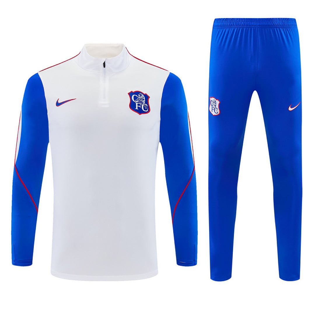 Survêtement ensemble jogging Chelsea 2026/27 Blanc - Adulte