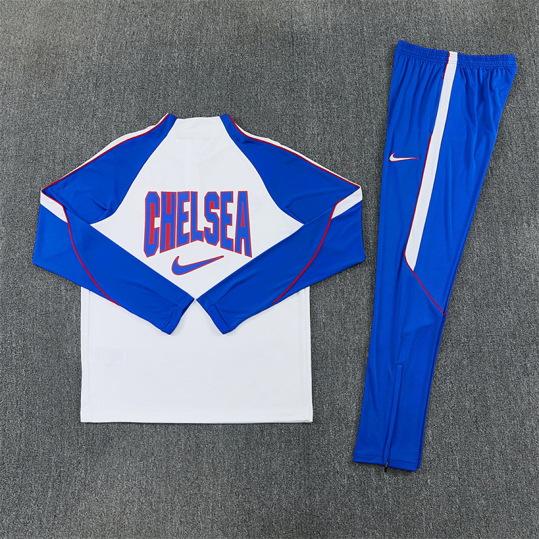 Survêtement ensemble jogging Chelsea 2026/27 Blanc - Adulte