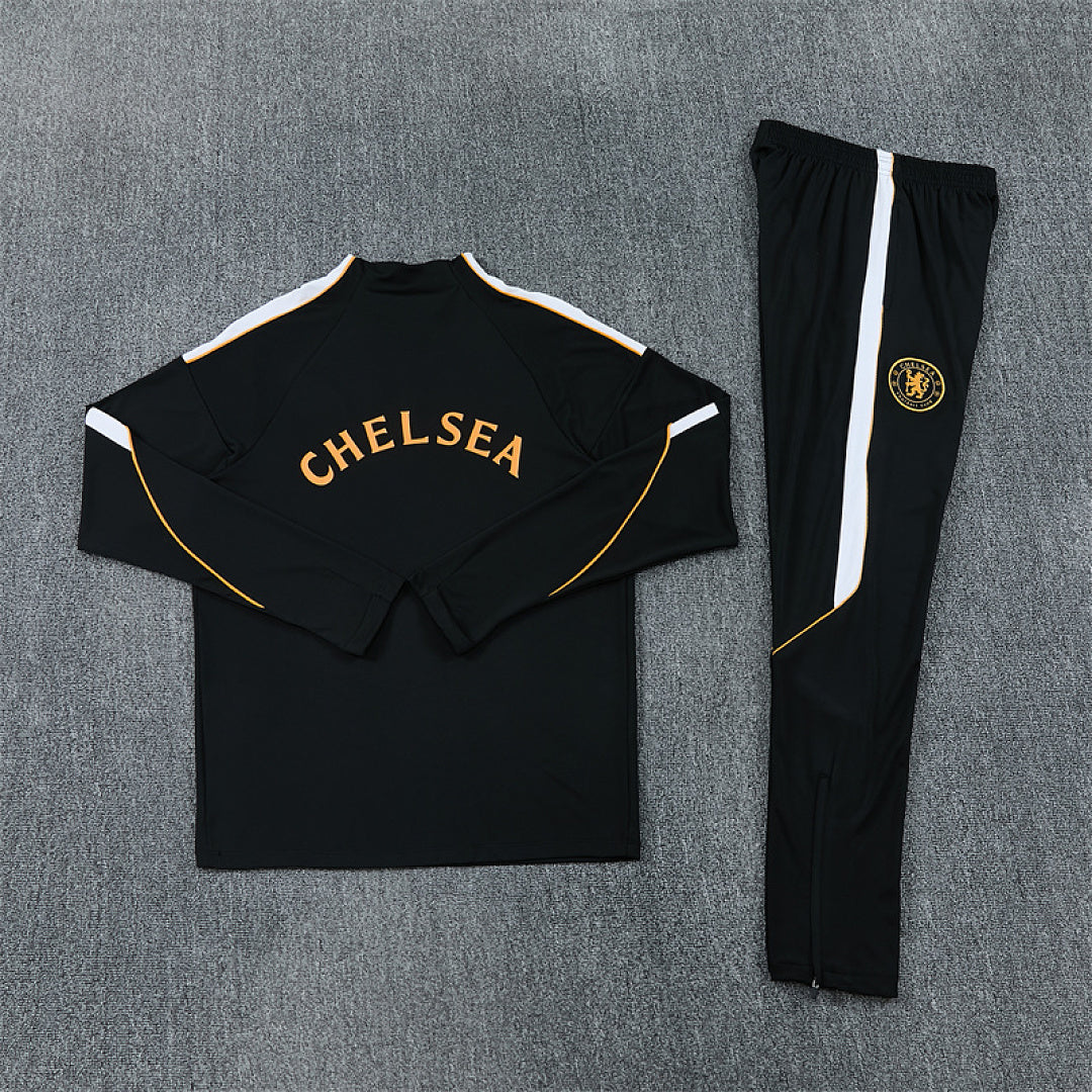 Survêtement ensemble jogging Chelsea Noir - Adulte