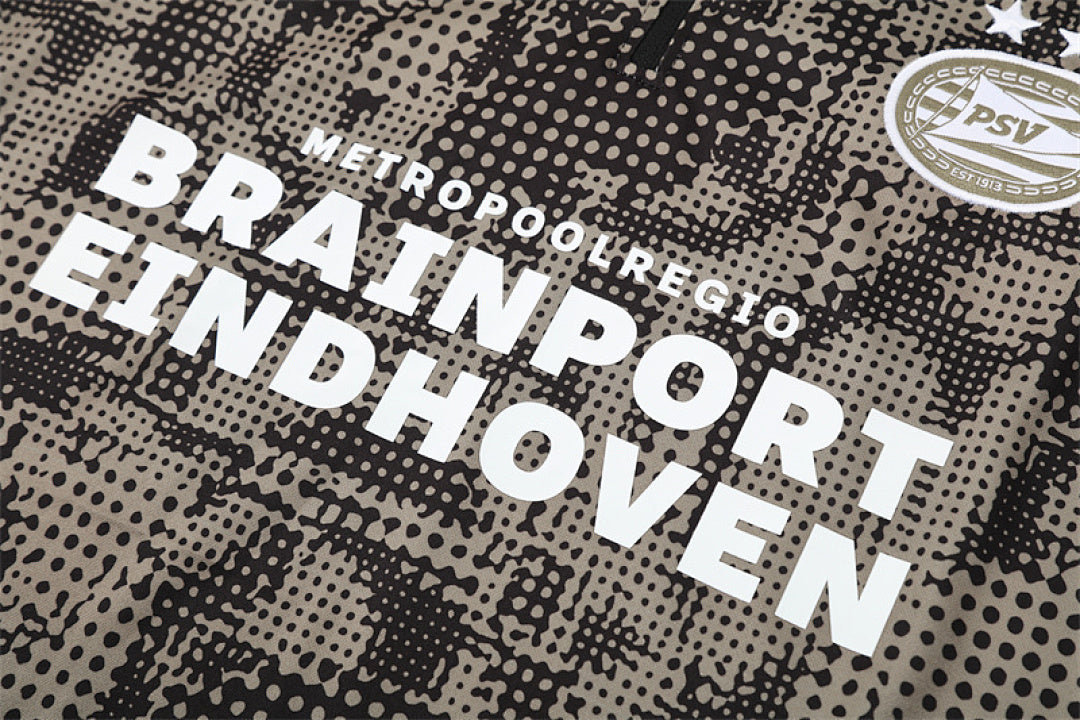 Survêtement Ensemble Jogging Eindhoven Camo Noir 2025/26 - Adulte