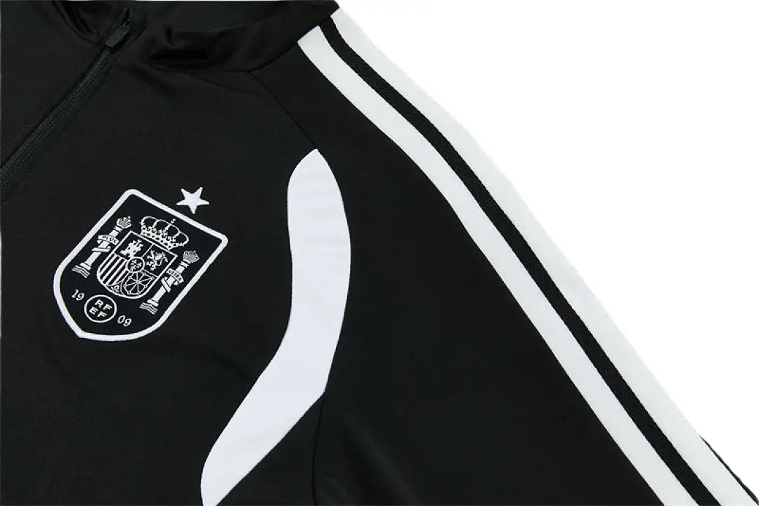 Survêtement ensemble jogging Espagne 2026/27 Noir - Adulte
